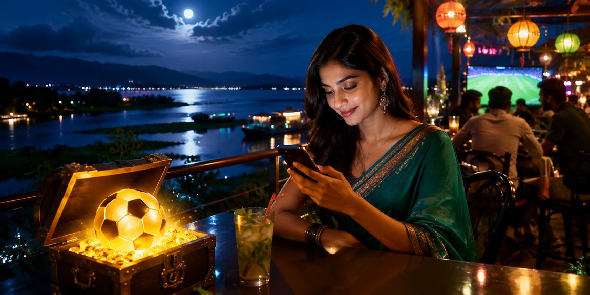 রাঙামাটির সৈকতে ফুটবল বেটিং অডস দেখছেন একজন ব্যবহারকারী